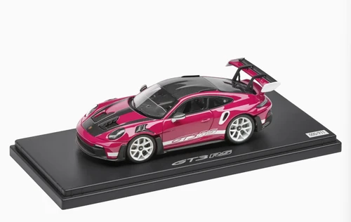 1/43 Dealer Edition Porsche 911 (992) GT3 RS Special Request (Star Ruby Red) Car Model
