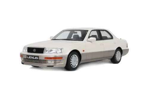 1/18 OTTO 1992 Lexus LS400 (Diamond White) Car Model