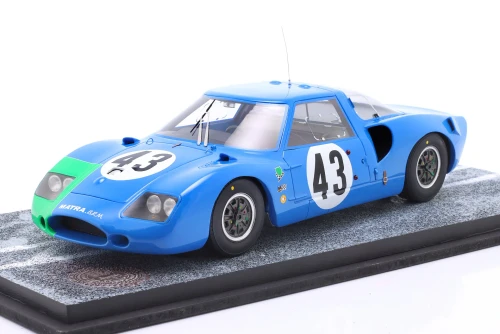 1/18 Momaco 1966 Matra M620 #43 24h Le Mans Matra Sports SARL Jean-Pierre Jaussaud, Henri Pescarolo Car Model