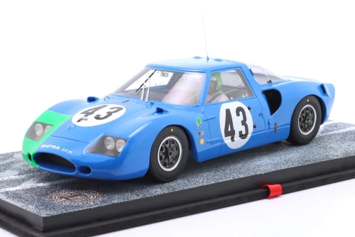1/18 Momaco 1966 Matra M620 #43 24h Le Mans Matra Sports SARL Jean-Pierre Jaussaud, Henri Pescarolo Car Model