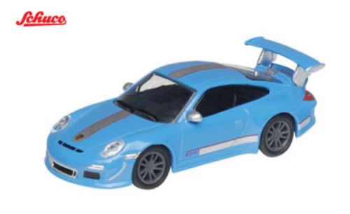 1/87 Schuco 2010 Porsche 911 GT3 RS (997) (Blue) Diecast Car Model