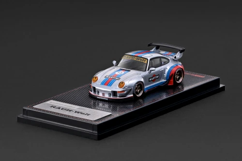 1/64 IG Ignition Model Porsche 911 RWB 993 (Silver) Car Model