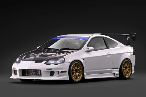 1/18 IG Ignition Model Honda Top Secret INTEGRA (DC5) (White Plain Color) Car Model