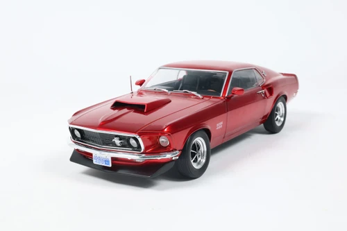 1/18 Solido 1969 Ford Mustang Boss 429 (Metallic Red) Diecast Car Model