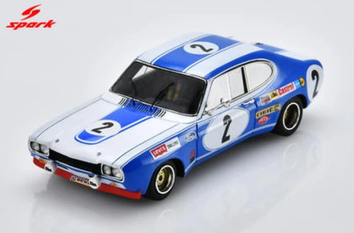 1/43 Spark Ford Capri RS 2600 No.2 Winner Spa 24H 1972  H.-J. Stuck - J. Mass Car Model