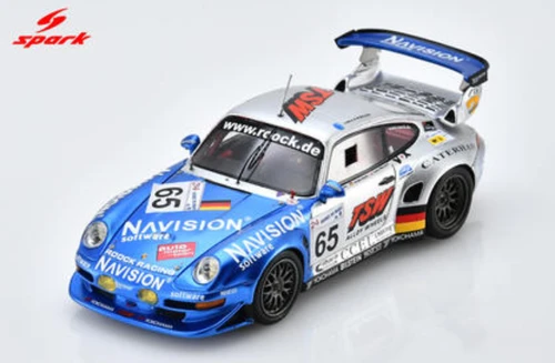 1/43 Spark Porsche 911 GT2 No.65 22nd Le Mans 24H 1998  D. Warnock - R. Schirle - A. Ahrle Car Model