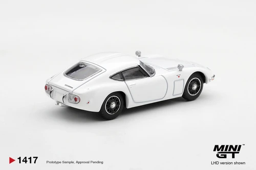 1/64 Mini GT Toyota 2000GT (Pegasus White) Diecast Car Model