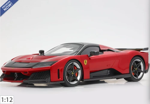 1/12 BBR Ferrari F80 (Rosso Supercar Red with Red Brakes) Car Model Limited 24 Pcs