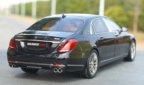 1/18 Almostreal Almost Real Mercedes-Benz Mercedes Maybach S65 AMG Brarus 900 (Black) Diecast Car Model
