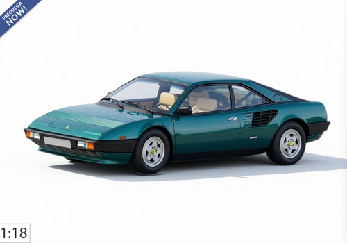 1/18 BBR Ferrari Mondial Quattrovalvole (Verde Pino Green with Cream Interiors) Car Model