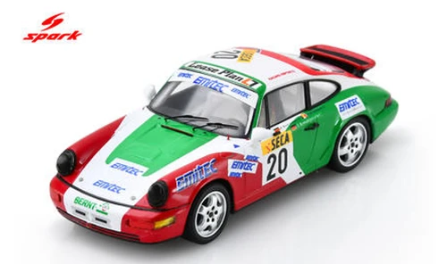 1/43 Spark Porsche 911 Carrera 2 RS No.20 24H Spa 1992  F. Kreutzpointner - D. de Radigues - A. Bovensiepen Car Model
