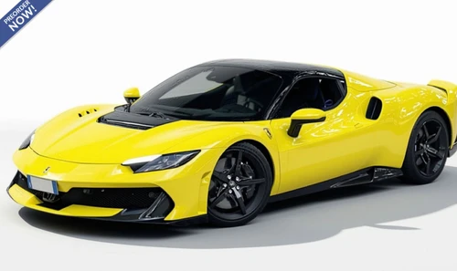 1/18 BBR Ferrari 296 Speciale A (Kuramochi Yellow) Car Model
