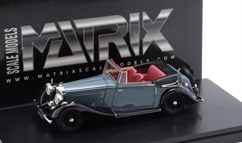 1/43 Matrix 1939 Bentley 4 1/4 Litre Vanden Plas Tourer Prince Bernhard (Grey Blue) Car Model