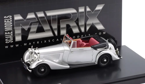1/43 Matrix 1939 Bentley 4 1/4 Litre Vanden Plas Tourer Prince Bernhard (Silver) Car Model