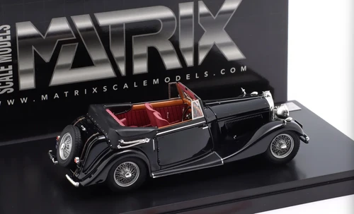 1/43 Matrix 1939 Bentley 4 1/4 Litre Vanden Plas Tourer Prince Bernhard (Black) Car Model