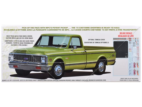 Skill 2 Model Kit 1972 Chevrolet C10 Shortbed Pickup Truck 1/25 Scale Model by MPC