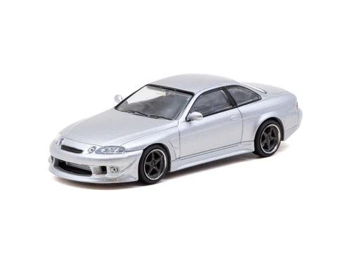 1/64 Tarmac Works Vertex Toyota Soarer JZZ30 (Silver) Diecast Car Model