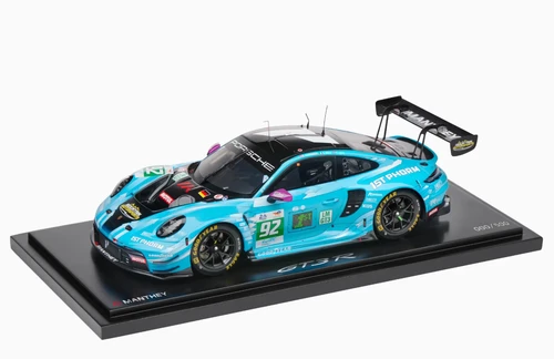 1/18 Dealer Edition 2025 Porsche 911 GT3 R #92 Winner LMGT3 24h LeMans Manthey 1st Phorm Ryan Hardwick, Richard Lietz, Riccardo Pera Car Model