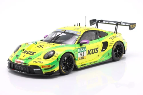 1/18 Minichamps 2025 Porsche 911 GT3 R #91 "Grello" DTM Manthey EMA Thomas Preining Diecast Car Model