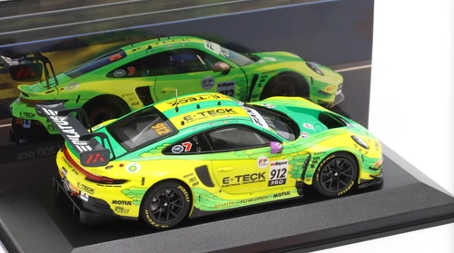 1/43 Minichamps 2024 Porsche 911 GT3 R #912 "Grello" Winner 12h Bathurst Manthey-Racing Ayhancan Güven, Laurens Vanthoor, Matt Campbell Diecast Car Model