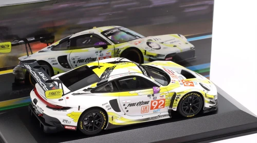 1/43 Minichamps 2024 Porsche 911 GT3 R #92 24h LeMans Manthey PureRxcing Klaus Bachler, Alex Malykhin, Joel Sturm Diecast Car Model