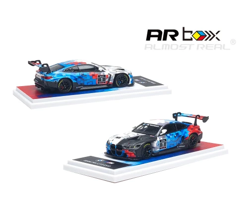 1/64 Almost Real AR Box BMW M4 GT3 EVO (G82) Presentation Car Diecast Car Model