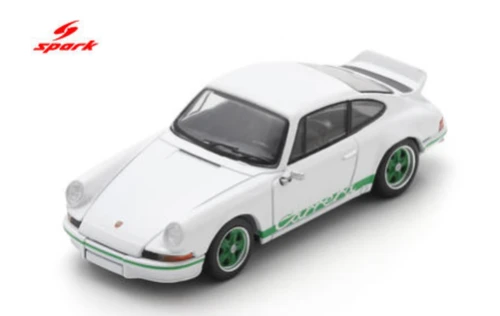 1/64 Schuco Porsche 911 2.7 RS (White with Green Stripe) Car Model