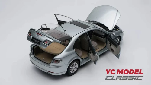 1/18 YC Model 2006-2008 1st Generation Mazda 6 / Mazda Atenza (Silver) Diecast Car Model