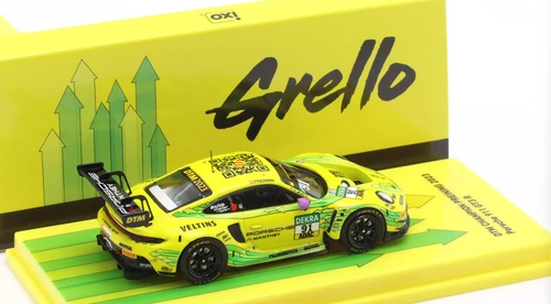 1/64 Ixo 2023 Porsche 911 GT3 R #91 DTM Champion Manthey Racing Diecast Car Model