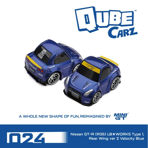 Mini GT QubeCarz 6-Car Set QZ-Combo005