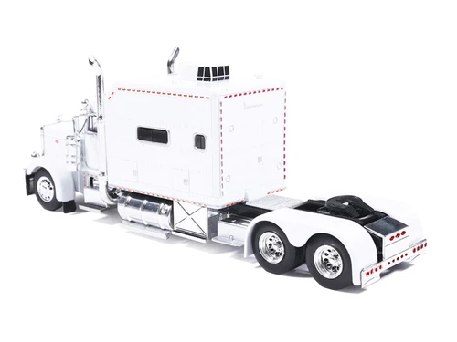 2002 Peterbilt 379 Truck Tractor White 1/64 Diecast Model Car by IXO Models