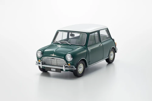 1/18 Kyosho Morris Mini Cooper 1275S (Green with White Roof) Diecast Car Model