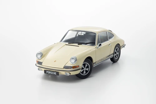 1/18 Kyosho 1969 Posrche 911 S 2.0 (Medium Ivory White) Diecast Car Model