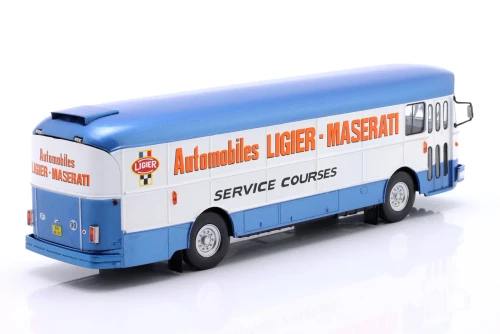 1/43 Altaya 1974 F1 Saviem S45 Ligier Maserati Race Car Transporter Diecast Car Model
