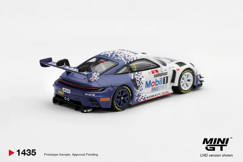 1/64 Mini GT 2026 Porsche 911 GT3 R (992) #9 Bingo Racing with LM Corsa 2026 Japan Cup Sugo Race 2 Winner Diecast Car Model