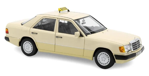 1/18 Norev 1990 Mercedes-Benz 230 E Taxi Diecast Car Model