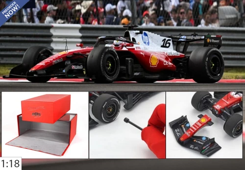 1/18 BBR 2026 F1 Ferrari SF26 USA Austin GP 2nd Place #16 Charles Leclerc Special Livery Car Model Luxury Package