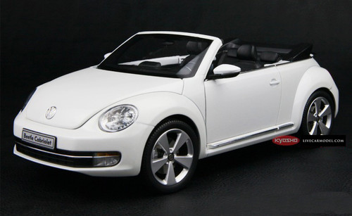 1/18 Kyosho Volkswagen VW Beetle (Red) Convertible Diecast Car
