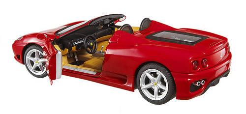 1/18 Hot Wheels Ferrari 360 Spider (Red) Diecast Car Model