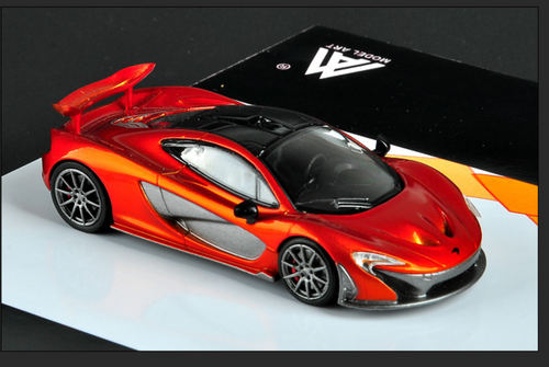 『TEN AX LS S RED』 1/64 Mclaren P1 Diecast Model Car by Time Model