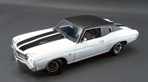 1/18 ACME 1970 Chevrolet Chevy Chevelle SS396 (White) Diecast Car Model