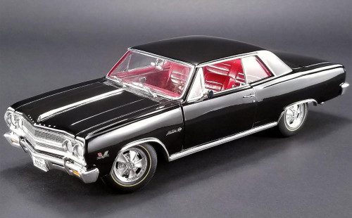 1/18 ACME 1965 Chevrolet Chevy Chevelle Z16 Malibu (Black) Diecast Car Model Limited