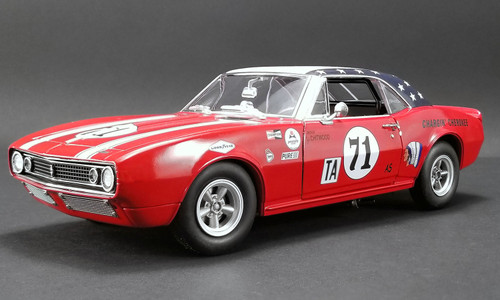 1/18 ACME Joie Chitwood's Chargin' Cherokee - 1967 Chevrolet Camaro - 1968 Daytona 24 Hours Diecast Car Model