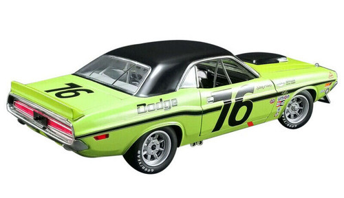 1/18 ACME 1970 Dodge Challenger Trans Am - #76 Sam Posey (Green) Diecast Car Model