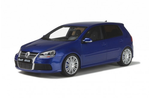 1/18 OTTO Volkswagen VW Golf V R32 (Blue) Resin Car Model Limited 1500