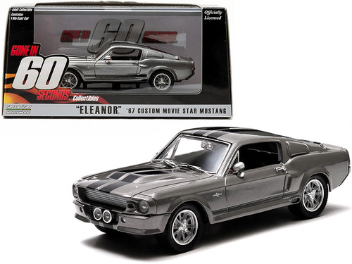 1967 Ford Shelby Mustang GT500 "Eleanor" "Gone in Sixty Seconds" (2000) Movie 1/43 Diecast Model Car by Greenlight
