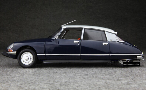 1/18 Norev 1974 Citroen DS 23 DS23 Pallas (Orient Blue with Blue