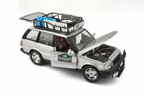 1/24 Bburago Land Rover Range Rover Safari (Silver) Diecast Car Model