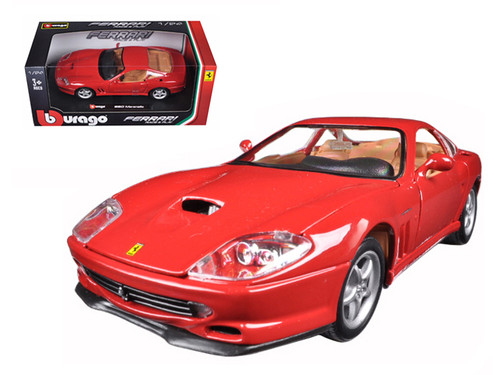 Ferrari 550 Maranello Red 1/24 Diecast Model Car by Bburago