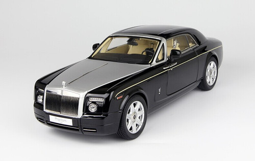 1/18 Kyosho Rolls-Royce Phantom Phantom Hardtop Coupe (Diamond Black) Diecast Car Model